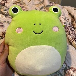 Green Frog Plush Toy